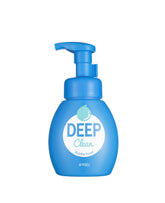 Blue bottle of A'PIEU Deep Clean Bubble Foam on a white background